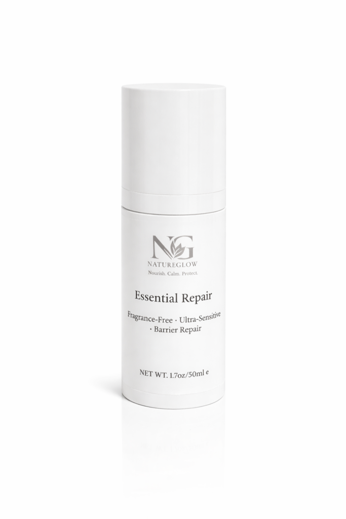 minimal fragrance-free moisturizer for sensitive skin