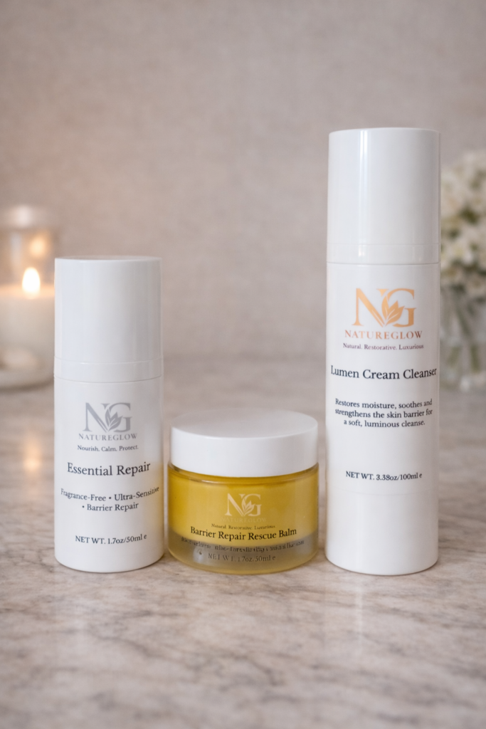 calm and restore ritual for sensitive, reactive skin